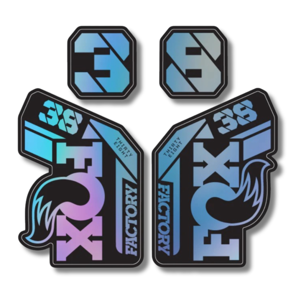 Sticker FOX (Blue-Ciel)