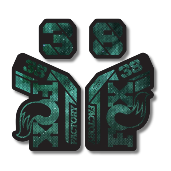 Sticker FOX (Galaxy-Vert)