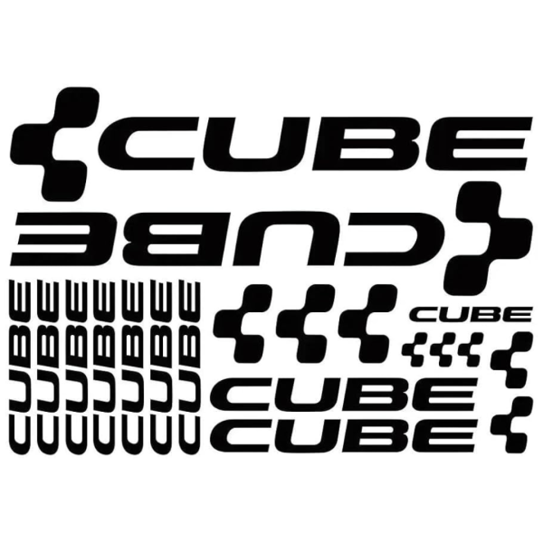 KIT stickers CUBE (Noir)