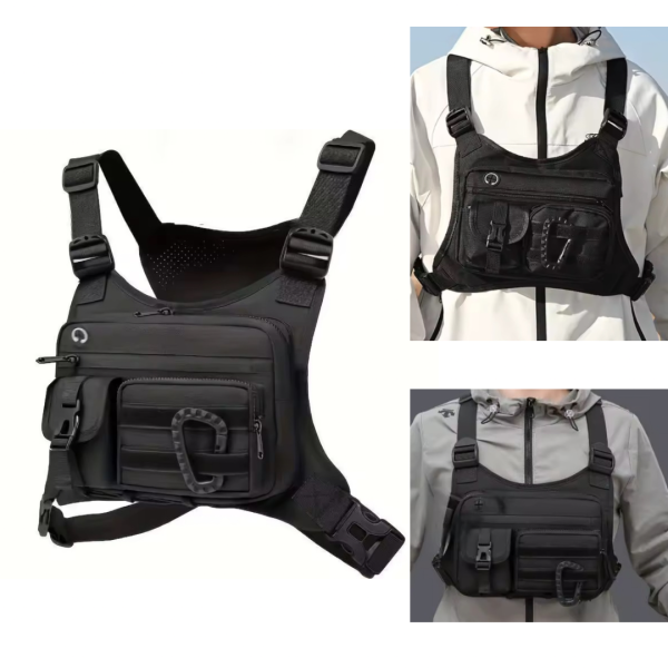 Sac poitrine GILET (Noir)
