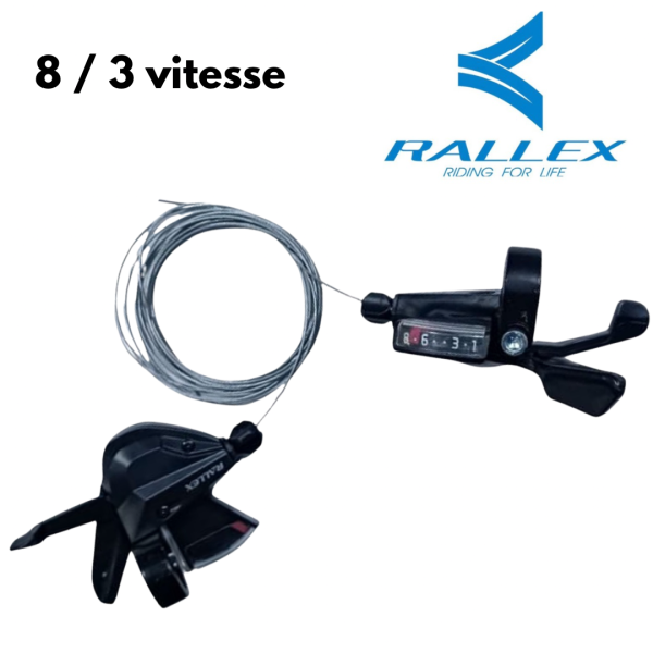 Manette de changement RALLEX 8V/3V