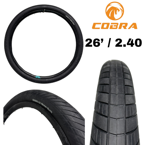 Pneu COBRA lisse 26’/2.40