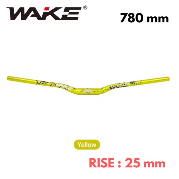 WhatsApp Image 2026-09-24 at 20.36.28 (4) Guidon aluminum WAKE 780mm | rise:25mm (Jaune-Noir) / TYPE 3