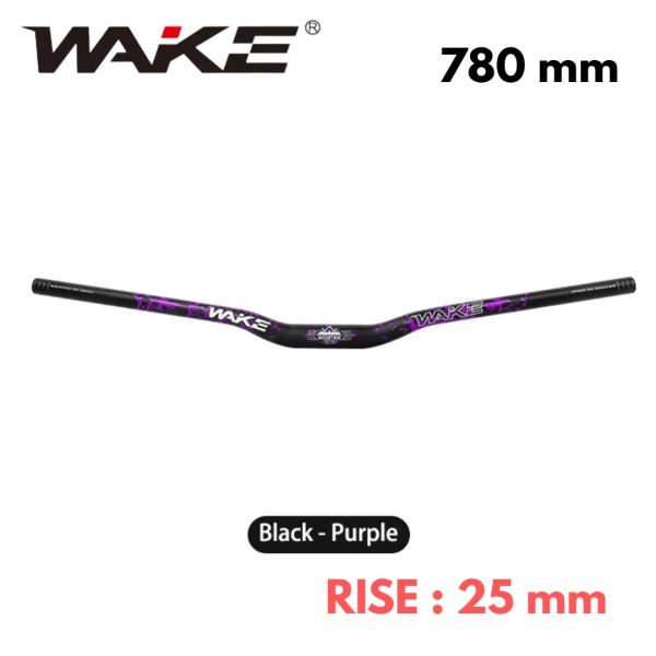 WhatsApp Image 2026-09-24 at 20.36.28 (5) Guidon aluminum WAKE 780mm | rise:25mm (Noir-Violet) / TYPE 3