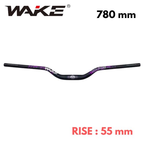 WhatsApp Image 2026-09-24 at 20.36.29 Guidon aluminum WAKE 780mm | rise:55mm (Noir-Violet) / TYPE 3